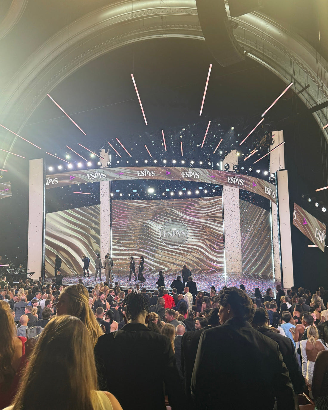 Jaselyn Berthelot Attends the 2025 ESPYs: A Night to Remember