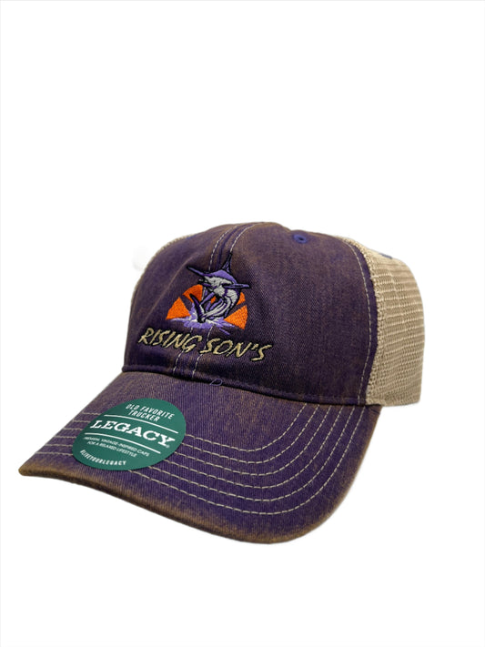 Purple legacy trucker hat